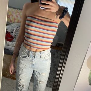 SOLD American Eagle Striped Tube Top